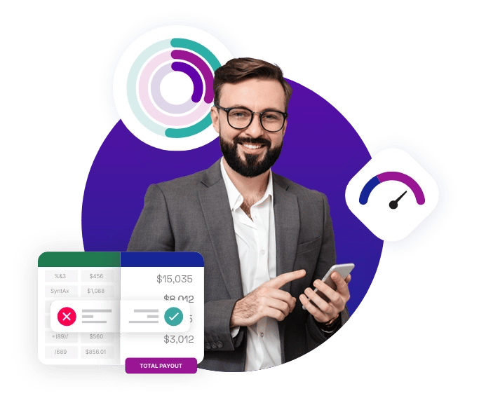 Blitz allows different roles and functions in a company to automate, manage and track their commissions.