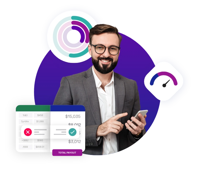 Blitz allows different roles and functions in a company to automate, manage and track their commissions.