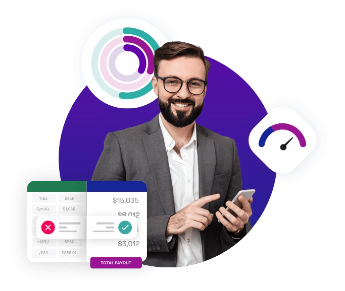 Blitz allows different roles and functions in a company to automate, manage and track their commissions.